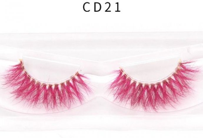 CD21 colored mink lashes (CD21_副本)