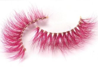 CD21 colored mink lashes