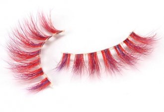 CD23 colored mink lashes