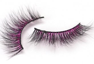 CD86 colored mink lashes