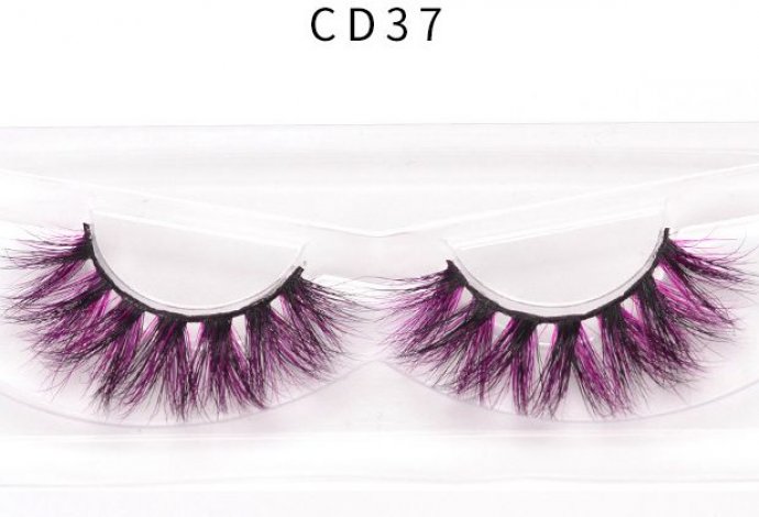 CD37 colored mink lashes (CD37_副本)