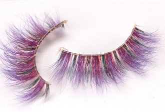 CD13 colored mink lashes