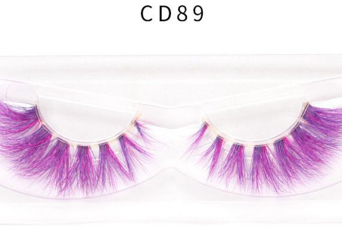 CD89 colored mink lashes (CD89_副本)