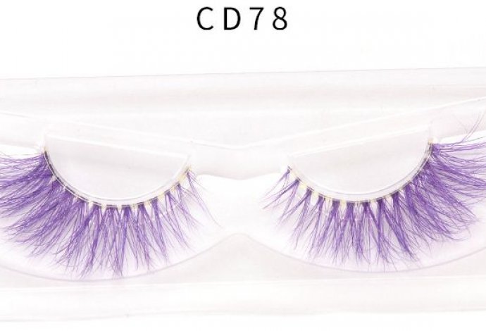 CD78 colored mink lashes (CD78_副本)