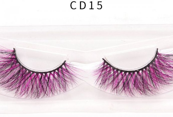 CD15 colored mink lashes (CD15_副本)