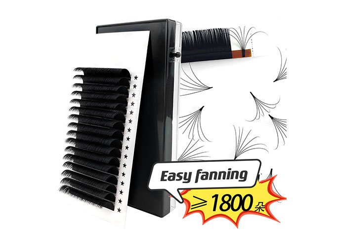 0.07C MIX easy fanning eyelash extensions (easyfan3)