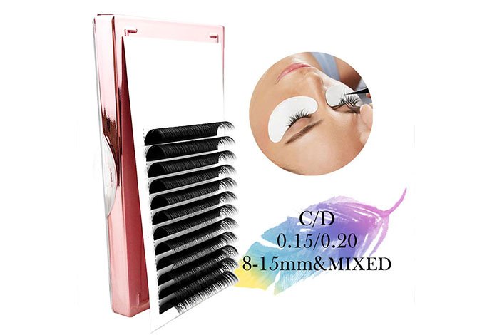 0.20 C 15mm  flat eyelash extensions (flat7)